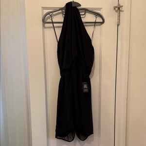 Express Black Midi Dress